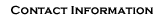 Contact Information